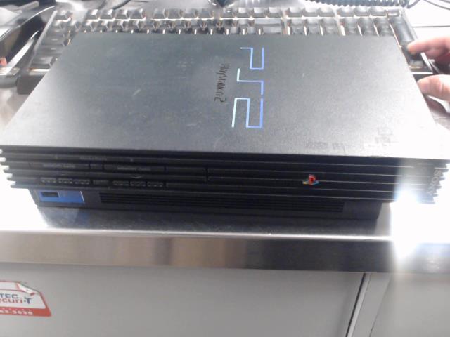 Sony playstation 2 + wires + controller