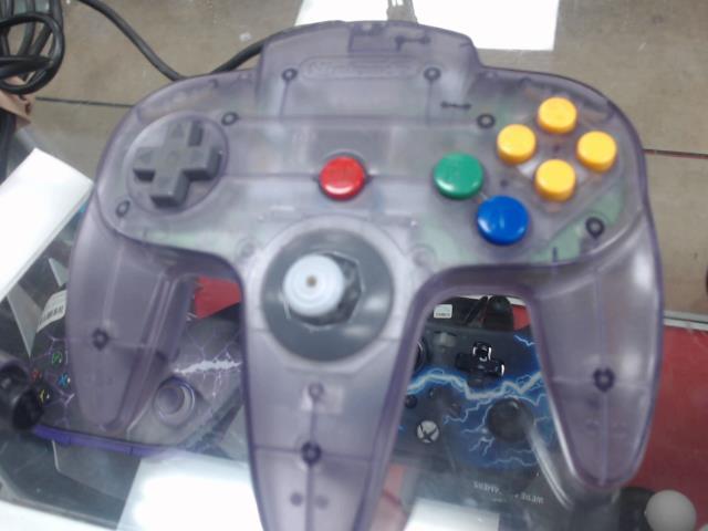 Manette n64 atomic purple