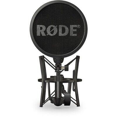 Shock mount with pop filter