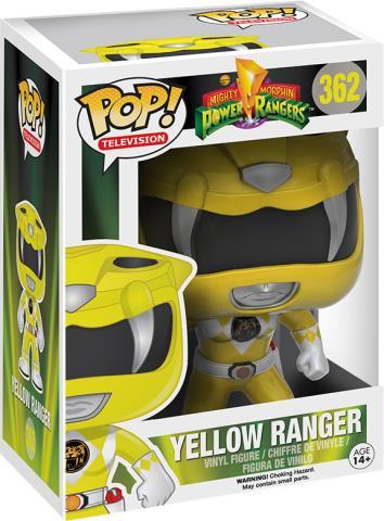 Funko pop power rangers 362 ranger jaune
