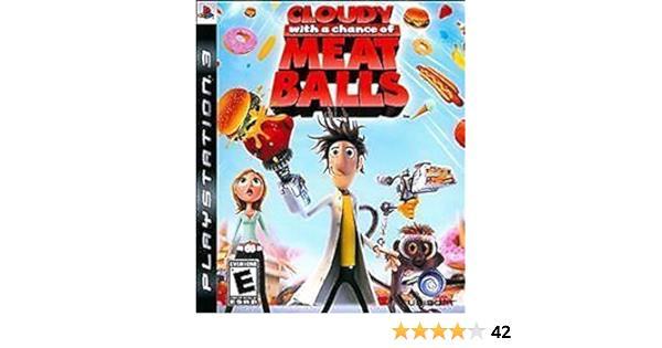 Ps3 game cloudy with a chance of meatbal