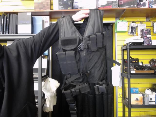 Veste tactique airsoft ajustable m/l