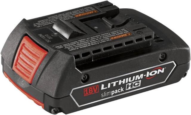 Batterie bosch 18v 1.5ah slim pack