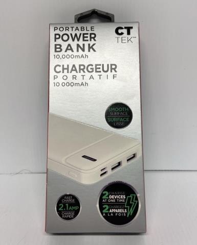 Chargeur portable 10000mah neuf