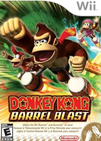 Donkey kong barrel blast