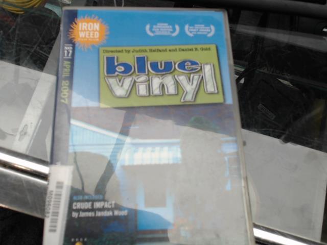 Blue vinyl