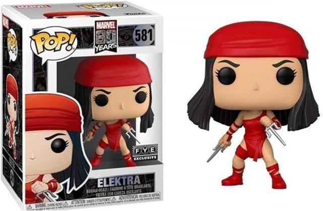 Funko pop marvel 80 years 581 elektra