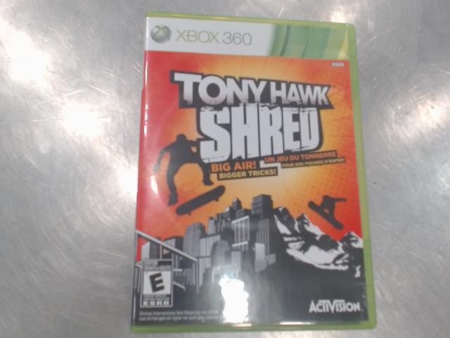 Tony hawk shred
