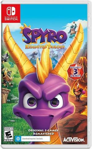 Spyro reignited trilogy no box