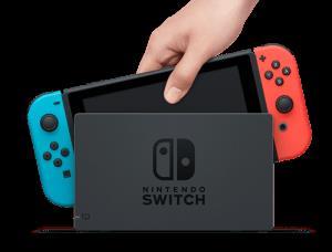 Nintendo switch avec case