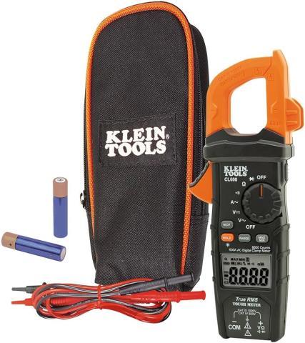 600a ac auto-ranging digital clamp meter