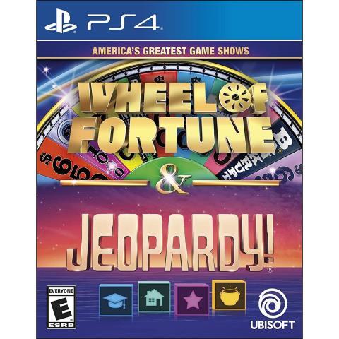 Ps4 game wheel of fortune & jeopardy!
