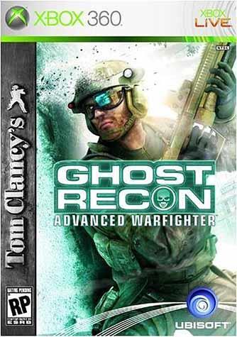 Xbox 360 game ghost recon advanced wrftr