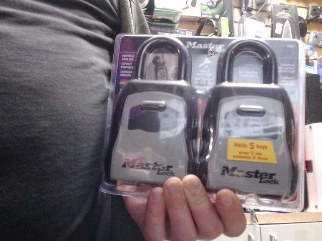 Dual pack lock box