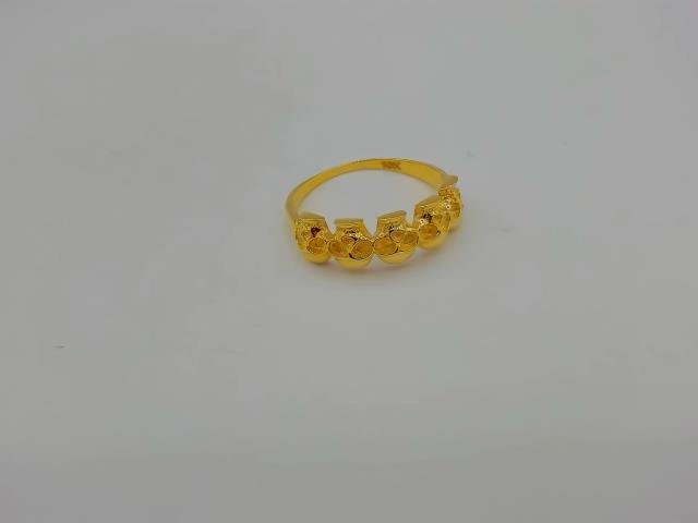 BAGUE EN OR 10KT 