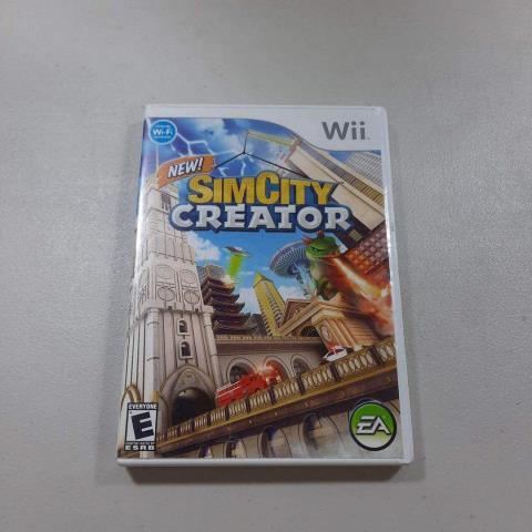 Simcity creator pour la wii (cib)