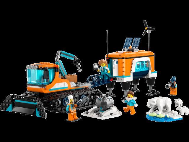 Lego city artic explorer truck mobilelab