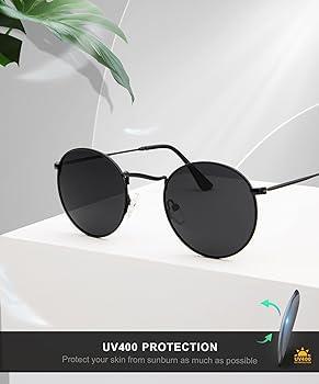 Black frame and lense sunglasses