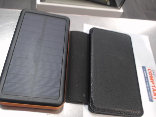 Chargeur a batterie avec panneau solaire