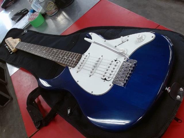 Guitare electrique bleu+case
