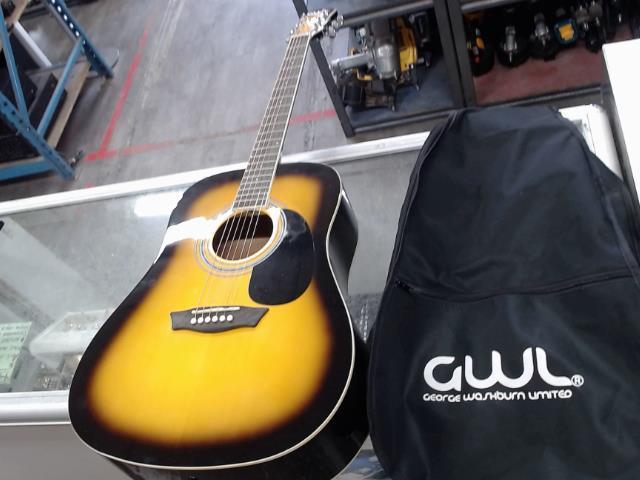 Guitare acoustique +case mou