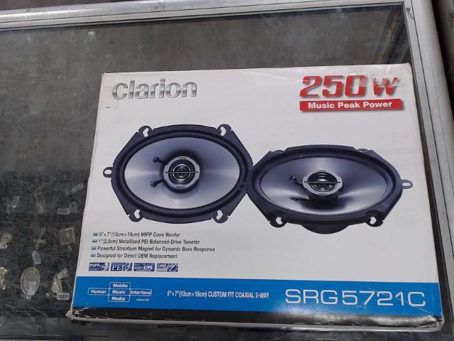 Paire de speaker pour auto 5x7 250w