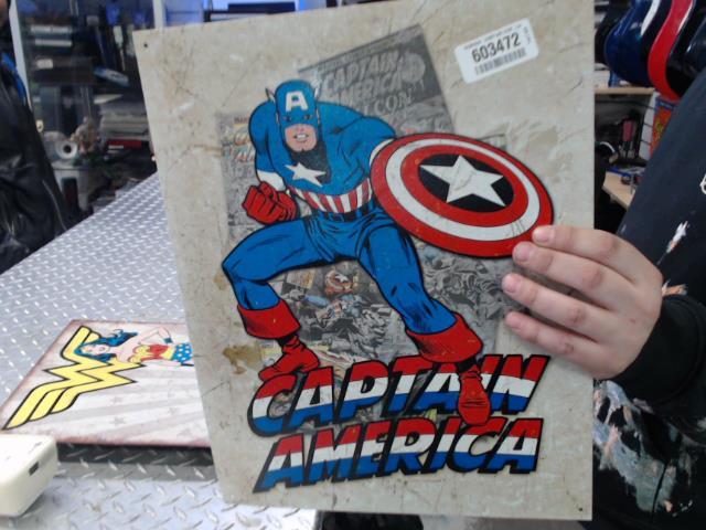 Pancarte captain america style vintage`