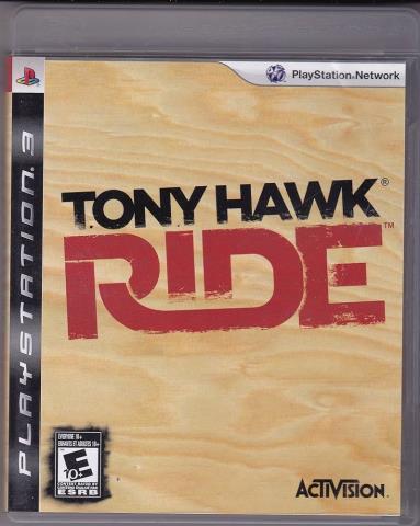 Tony hawk ride ps3