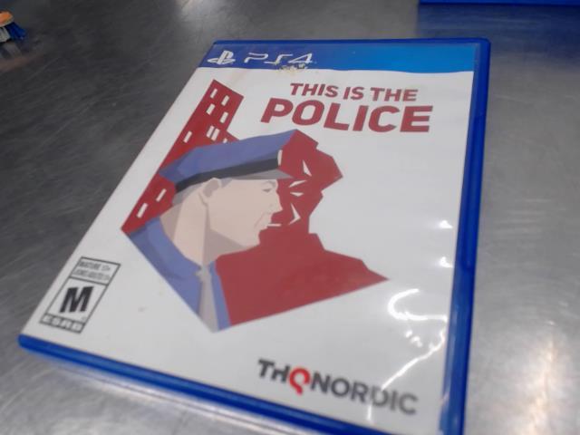 This is the police ps4