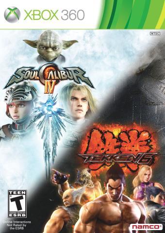 Bundle soul calibur 4/ tekken 6 xbox 360