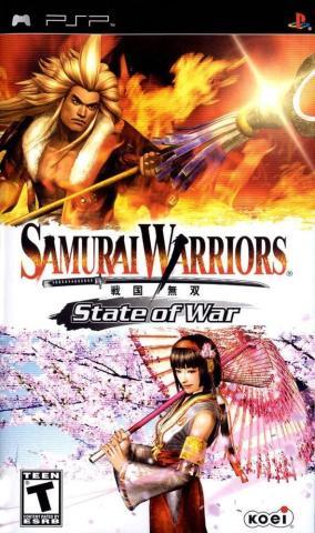 Psp game samurai warriors state of war