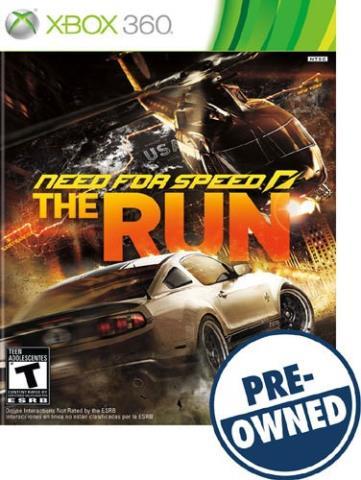 Need for speed the run xbox 360