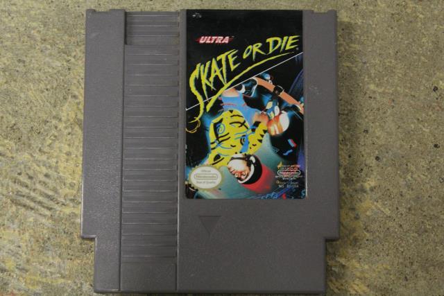 Skate or die nes loose