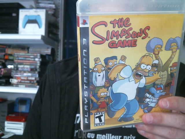 The simpsons game