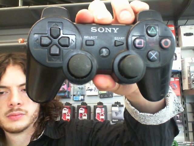 Manette ps3 noir sony