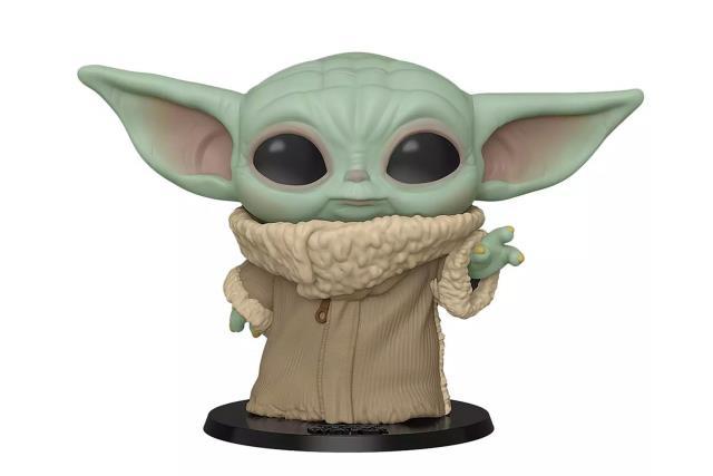 Figurine pop baby yoda glow dark