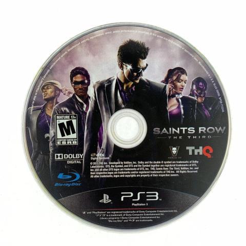 Ps3 saints row the third, gh