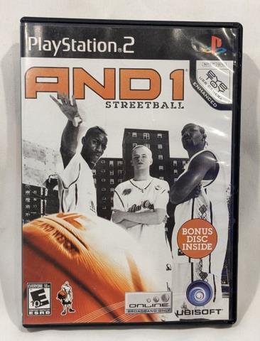 Ps2 and 1 streetball cib