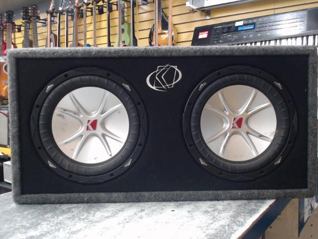 Caisson basswork + 2x 10 pouces kicker