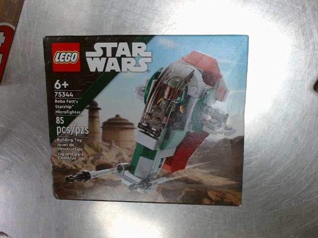 Lego starwars  boba fett's starship