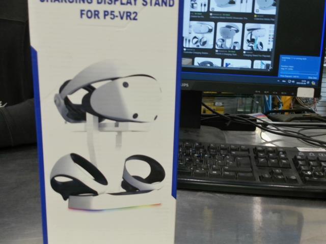Charging display stand for ps vr 2