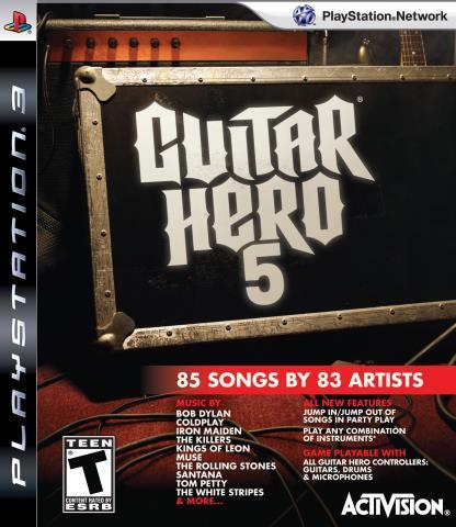 Guitar hero 5 ps3