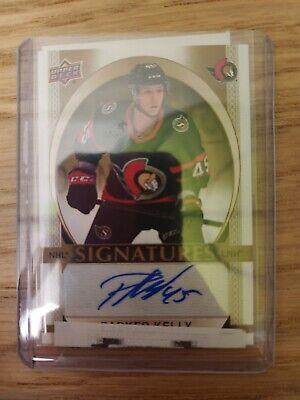 Upperdeck 2022-23 parker kelly card auto