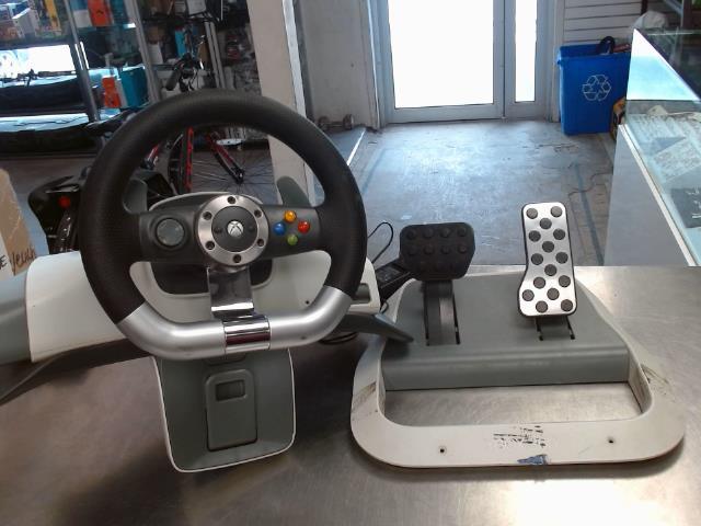 Steering wheel avec pdale pour 360