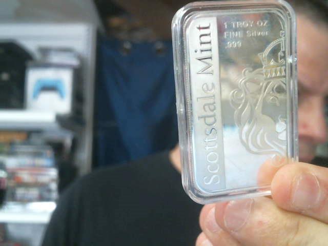 Scottsdale mint .999 troy oz fine silver
