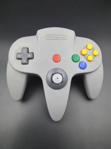 Manette de nintendo 64 grise