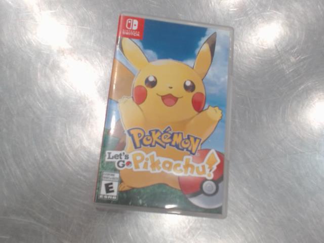 Pokemon let's go pikachu