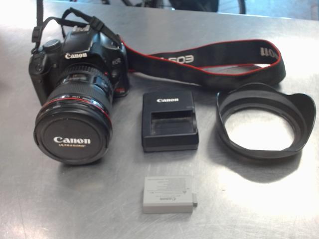 Camera canon avec lens+chargeur