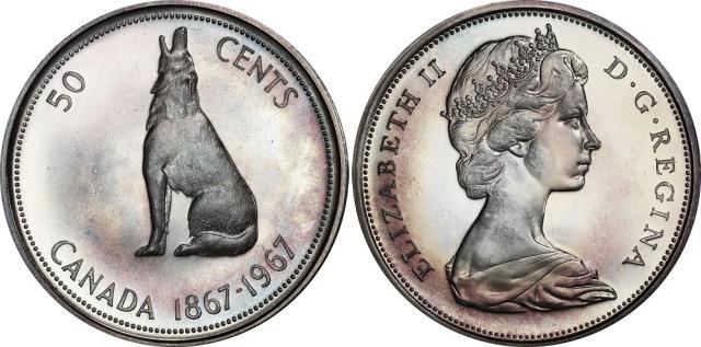 50 sous canadien 1967