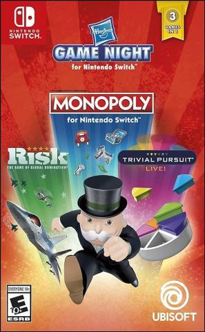 Monopoly game night for nintendo switch